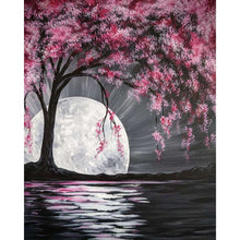 Load image into Gallery viewer, ORIENTAL SUNSET . DIAMOND ART by MishL