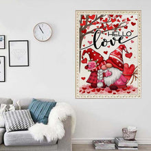 Load image into Gallery viewer, HELLO LOVE . DIAMOND ART by MishL