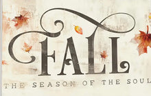 Load image into Gallery viewer, FALL THE SEASON OF THE SOUL . CANVAS ART by MishL