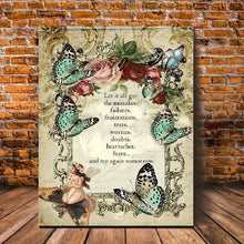 Load image into Gallery viewer, LET IT GO . CANVAS ART by MishL