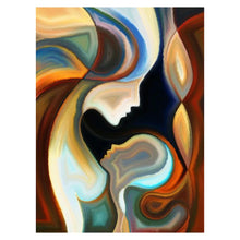 Load image into Gallery viewer, MOTHER AND CHILD . DIAMOND ART by MishL