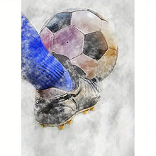 Load image into Gallery viewer, THE KICK . DIAMOND ART by MishL