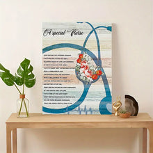 Load image into Gallery viewer, A SPECIAL NURSE . CANVAS ART by MishL
