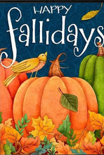 Load image into Gallery viewer, HAPPY FALLIDAYS . DIAMOND ART by MishL