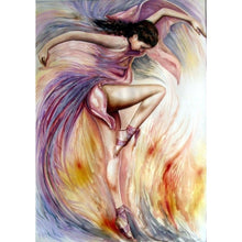 Load image into Gallery viewer, BALLET DANCER . DIAMOND ART by MishL