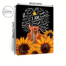 Load image into Gallery viewer, I AM . CANVAS ART by MishL