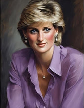 Load image into Gallery viewer, PRINCESS DIANA . DIAMOND ART by MishL