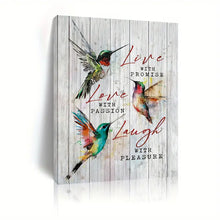 Load image into Gallery viewer, LIVE . LOVE . LAUGH . CANVAS ART by MishL