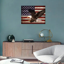 Load image into Gallery viewer, AMERICAN BALD EAGLE . CANVAS ART by MishL