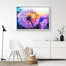 Load image into Gallery viewer, DANDELION . DIAMOND ART by MishL