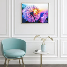 Load image into Gallery viewer, DANDELION . DIAMOND ART by MishL