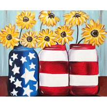 Load image into Gallery viewer, AMERICA THE BEAUTIFUL . DIAMOND ART by MishL