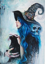 Load image into Gallery viewer, THE GOOD WITCH . DIAMOND ART by MishL