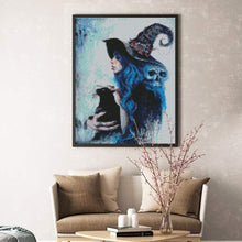 Load image into Gallery viewer, THE GOOD WITCH . DIAMOND ART by MishL