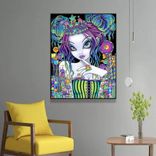Load image into Gallery viewer, DIAMOND GIRL . DIAMOND ART by MishL