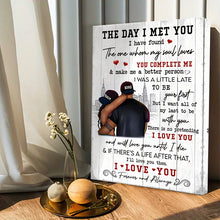 Load image into Gallery viewer, THE DAY I MET YOU . CANVAS ART by MishL