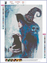 Load image into Gallery viewer, THE GOOD WITCH . DIAMOND ART by MishL