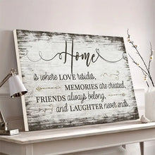 Load image into Gallery viewer, HOME . CANVAS ART by MishL