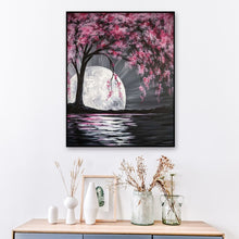 Load image into Gallery viewer, ORIENTAL SUNSET . DIAMOND ART by MishL