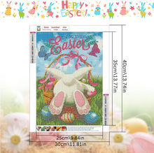 Load image into Gallery viewer, BUNNY BUM . DIAMOND ART by MishL