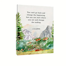 Load image into Gallery viewer, YOU CAN'T GO BACK . CANVAS ART by MishL