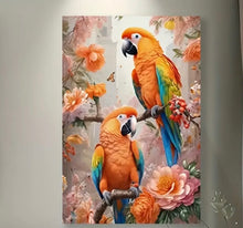 Load image into Gallery viewer, TROPICAL BIRDS. DIAMOND ART by MishL