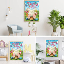 Load image into Gallery viewer, BUNNY BUM . DIAMOND ART by MishL