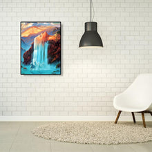 Load image into Gallery viewer, HUMAN WATERFALL . DIAMOND ART by MishL