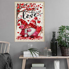 Load image into Gallery viewer, HELLO LOVE . DIAMOND ART by MishL