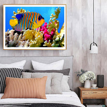 Load image into Gallery viewer, CORAL REEF . DIAMOND ART by MishL