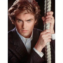 Load image into Gallery viewer, GEORGE MICHAEL . DIAMOND ART by MishL
