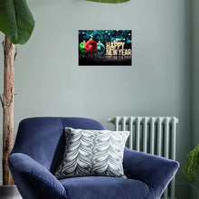 Load image into Gallery viewer, HAPPY NEW YEAR . CANVAS ART by MishL