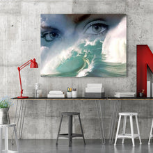 Load image into Gallery viewer, EYES IN THE SKY . DIAMOND ART by MishL