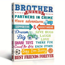Load image into Gallery viewer, BROTHER . CANVAS ART by MishL