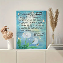 Load image into Gallery viewer, YOU NEVER SAID I'M LEAVING . CANVAS ART by MishL