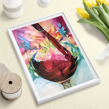 Load image into Gallery viewer, WINE ENVY . DIAMOND ART by MishL