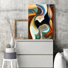 Load image into Gallery viewer, MOTHER AND CHILD . DIAMOND ART by MishL