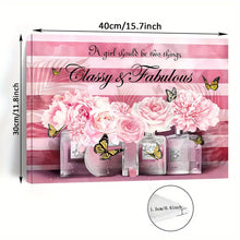 Load image into Gallery viewer, CLASSY & FABULOUS . CANVAS ART by MishL