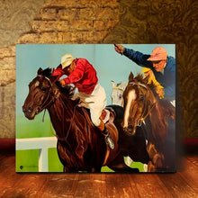 Load image into Gallery viewer, HORSERACING . CANVAS ART by MishL