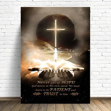 Load image into Gallery viewer, NEVER GIVE UP HOPE . CANVAS ART by MishL