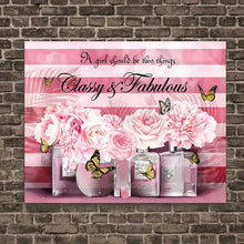 Load image into Gallery viewer, CLASSY & FABULOUS . CANVAS ART by MishL