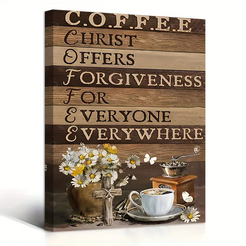 COFFEE . CANVAS WALL ART