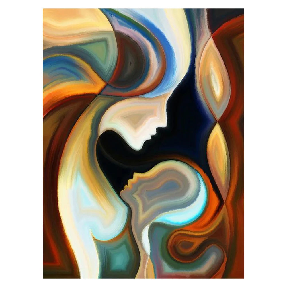 MOTHER AND CHILD . DIAMOND PAINTING