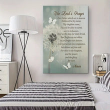 Load image into Gallery viewer, THE LORD&#39;S PRAYER . CANVAS WALL ART
