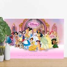 Load image into Gallery viewer, DISNEY PRINCESS COLLECTION . CANVAS WALL ART
