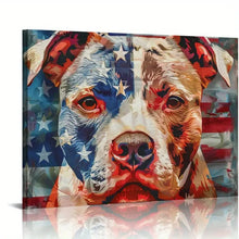 Load image into Gallery viewer, AMERICAN PITBULL . CANVAS WALL ART
