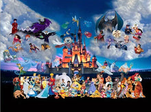 Load image into Gallery viewer, DISNEY MOVIE CHARACTERS . CANVAS WALL ART
