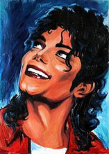 Load image into Gallery viewer, MICHAEL JACKSON . DIAMOND ART by MishL
