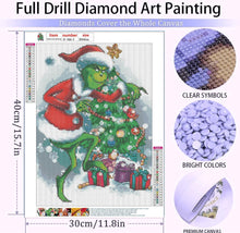 Load image into Gallery viewer, THE GRINCH . DIAMOND PAINTING
