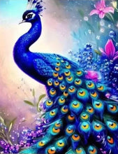 Load image into Gallery viewer, PASSIONATE PEACOCK . INSPIRATIONS DIAMOND ART By MishL
